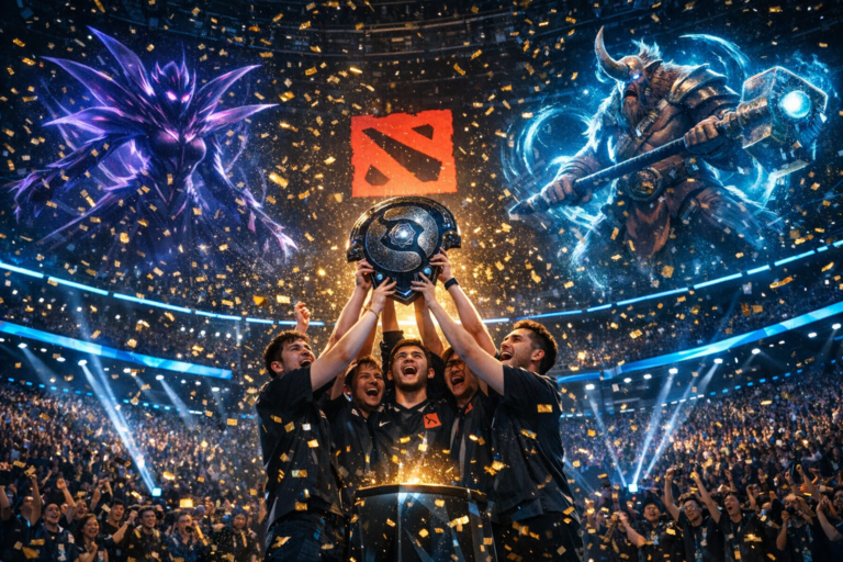 Team Spirit claim historic third Aegis after winning Dota 2 TI 2026 - Dot Esports