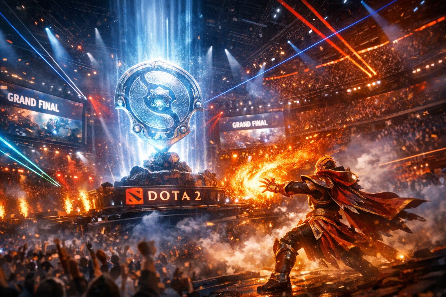 Team Spirit Beat TEAM VISION 3-2 to Win The International 2026 - EGamersWorld