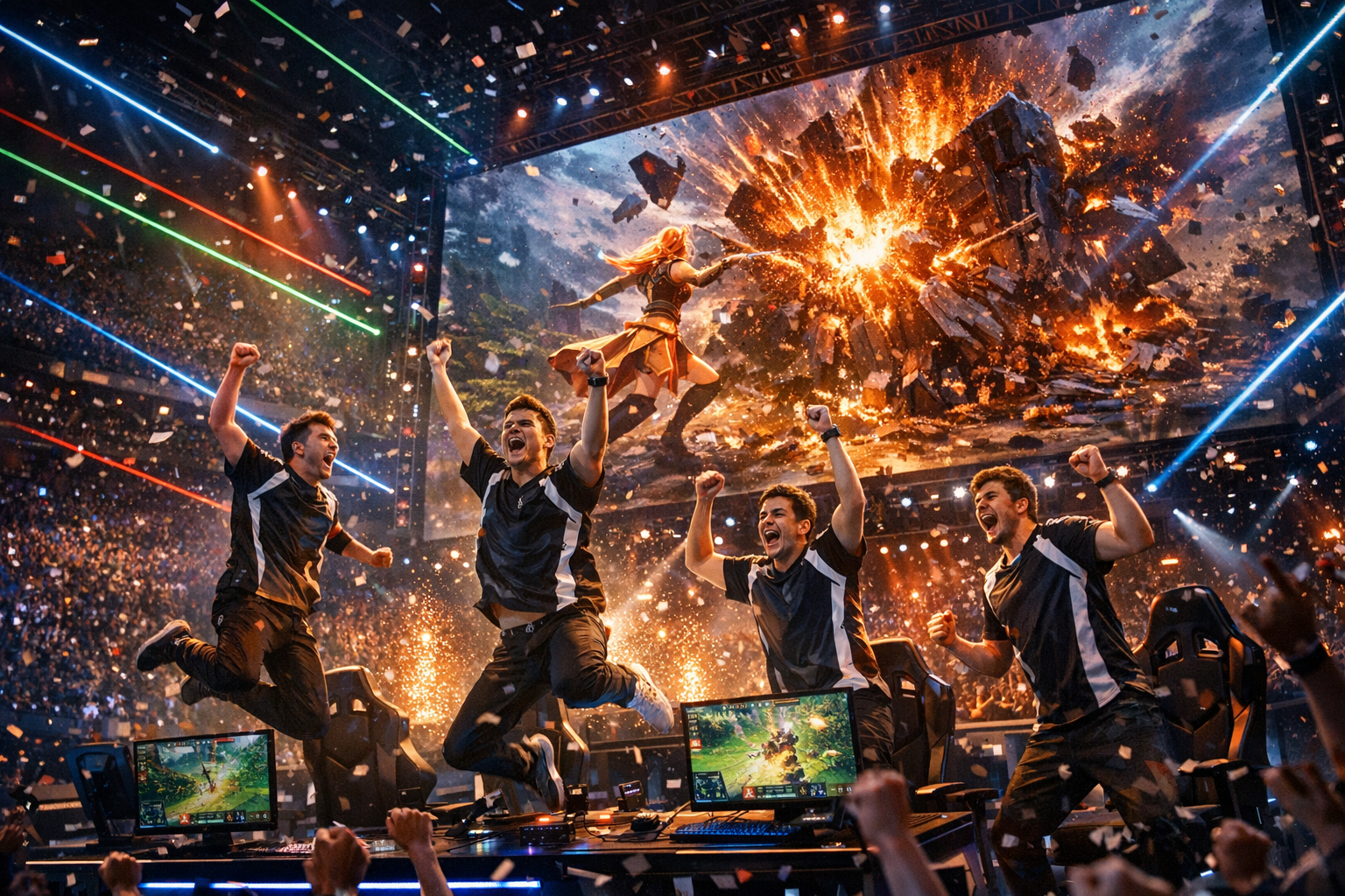 AG.AL wins the Esports World Cup 2026 Club Championship, ending Falcons' reign