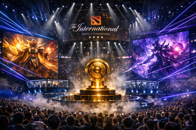 Team Spirit vs TEAM VISION Live Score on 2026-08-21 of Dota 2 The International 2026