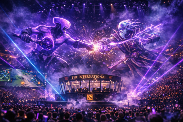 TEAM VISION advance to upper bracket finals at TI 2026 with victory over Team Spirit | GosuGamers