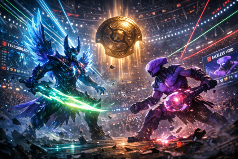 TEAM VISION advance to upper bracket finals at TI 2026 with victory over Team Spirit | GosuGamers