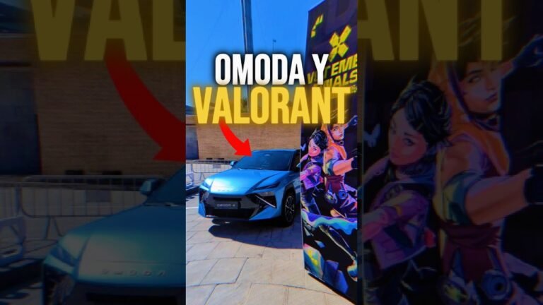 OMODA4 at VCT EMEA Barcelona #ad #omoda #valorant #gaming #vandal #OMODAxVALORANT