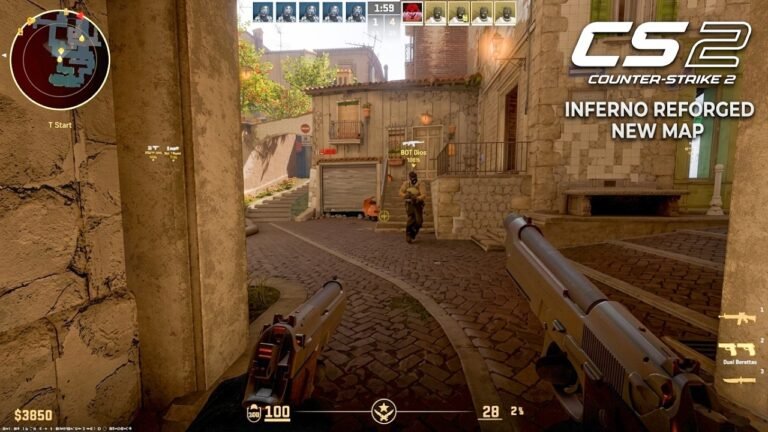 Counter Strike 2 Inferno Reforged New Map Gameplay 5060Ti 16GB - YouTube
