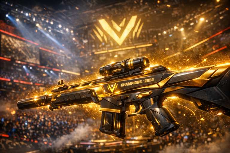 VALORANT Champions 2026 bundle revealed featuring Phantom and transforming Fan Melee