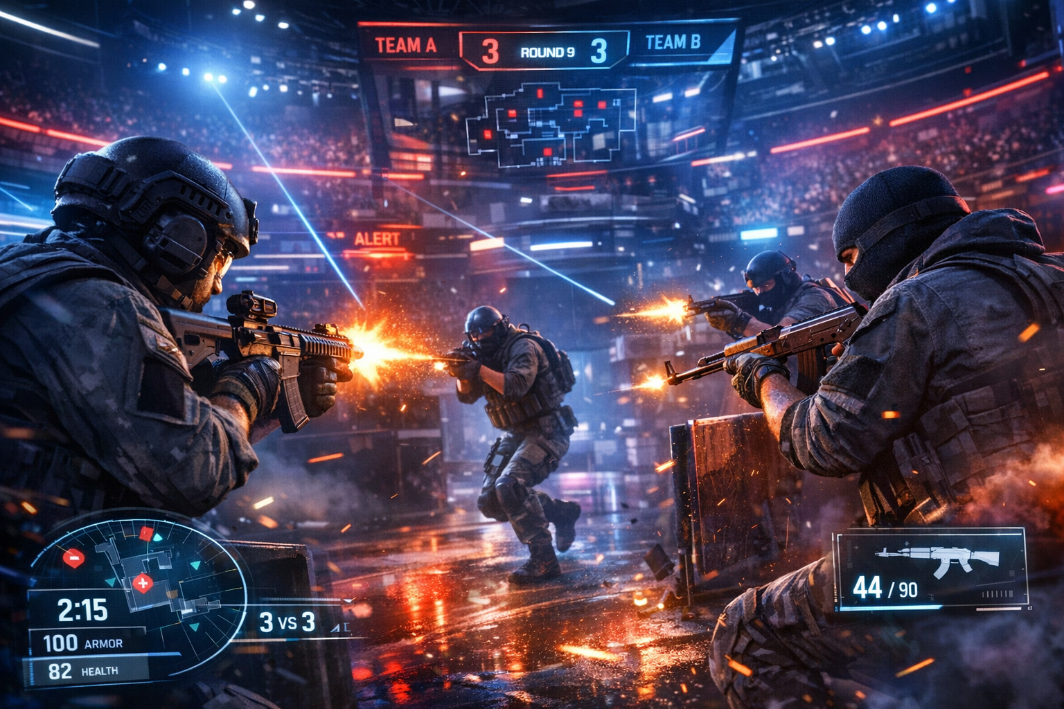 Counter-Strike 2 Gets New Rush Game Mode With 40 Second, 3v3 Rounds | TechPowerUp